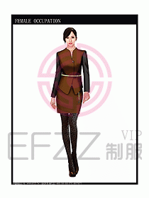 時(shí)尚職業(yè)女西服設(shè)計(jì)圖830