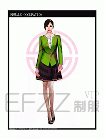 時(shí)尚職業(yè)女西服設(shè)計(jì)圖848