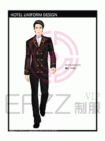 酒店門童制服設(shè)計(jì)圖716