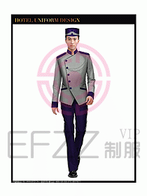 酒店門童制服設計圖722
