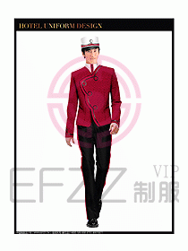 酒店門(mén)童制服設(shè)計(jì)圖725