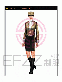 酒店門童制服設(shè)計圖729