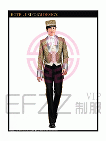 酒店門(mén)童制服設(shè)計(jì)圖728