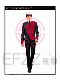 酒店門(mén)童制服設(shè)計(jì)圖727