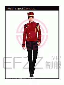 酒店門童制服設(shè)計(jì)圖734