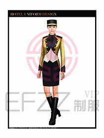 酒店門童制服設(shè)計圖733