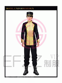 酒店門童制服設(shè)計(jì)圖732