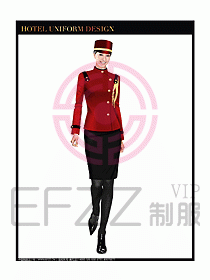 酒店門童制服設(shè)計(jì)圖735