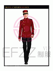 酒店門童制服設(shè)計圖736