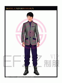 酒店門童制服設(shè)計圖744