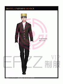 酒店門童制服設(shè)計(jì)圖756