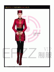 酒店門童制服設計圖761