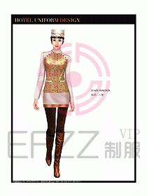 酒店行李生制服設(shè)計(jì)圖764