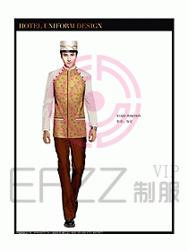 酒店行李生制服設(shè)計(jì)圖765