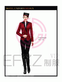 酒店行李生制服設計圖773