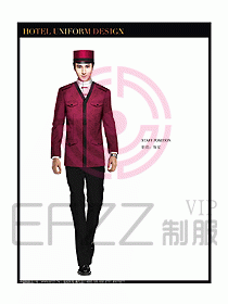 酒店行李生制服設(shè)計(jì)圖787