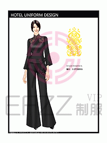 桑拿水療咨客制服設(shè)計(jì)圖273