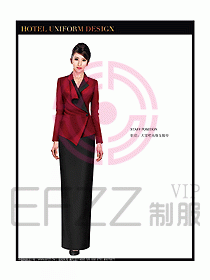 桑拿水療咨客制服設(shè)計(jì)圖280