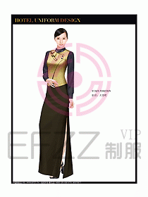 桑拿水療咨客制服設(shè)計圖284