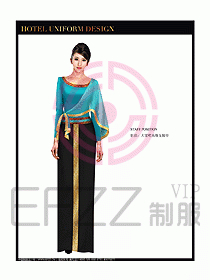 桑拿水療咨客制服設(shè)計圖282