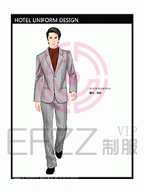 酒店大堂制服設(shè)計圖507
