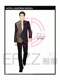 酒店大堂制服設(shè)計圖505
