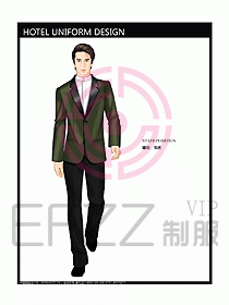 酒店大堂制服設計圖511