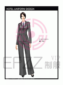 酒店大堂制服設(shè)計(jì)圖512