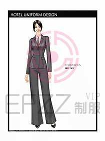 酒店大堂制服設計圖514