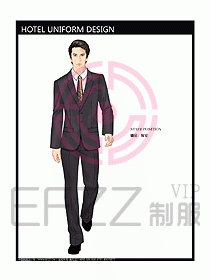 酒店大堂制服設(shè)計圖517