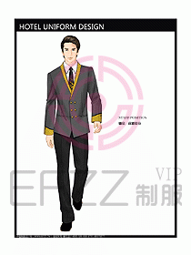 酒店大堂制服設(shè)計(jì)圖521