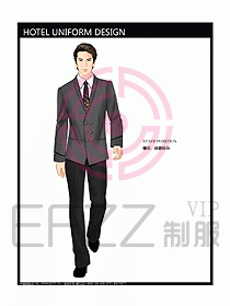 酒店大堂制服設(shè)計(jì)圖523