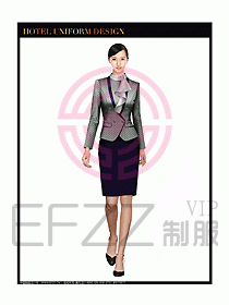 酒店大堂制服設(shè)計圖538