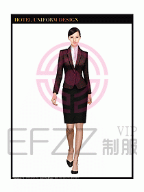 酒店大堂制服設(shè)計(jì)圖545