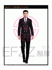 酒店大堂制服設計圖544