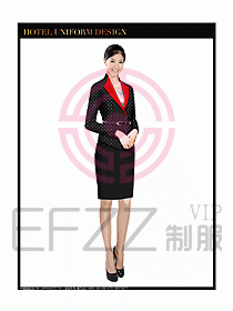 酒店大堂制服設計圖553