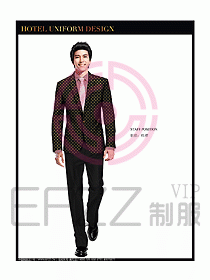 酒店大堂制服設(shè)計圖601
