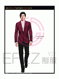 酒店大堂制服設(shè)計(jì)圖599
