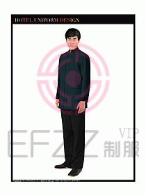 客房服務員制服設計圖356