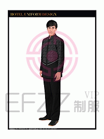 客房服務員制服設計圖358