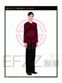 客房服務員制服設計圖365