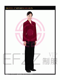 客房服務(wù)員制服設(shè)計(jì)圖367