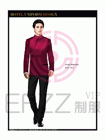 客房服務(wù)員制服設(shè)計圖372
