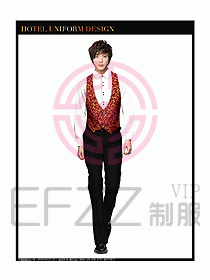 酒店西餐服務(wù)生制服設(shè)計(jì)圖794