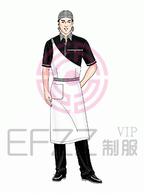 快餐廳制服設(shè)計(jì)圖006