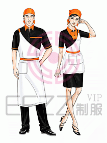 快餐廳制服設(shè)計圖009