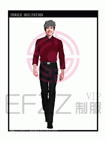 快餐廳制服設(shè)計圖034