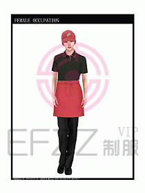 快餐廳制服設(shè)計圖029