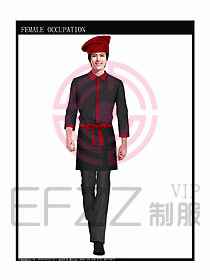 快餐廳制服設(shè)計圖050
