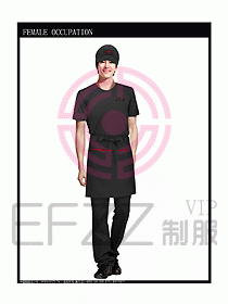 快餐廳制服設計圖060